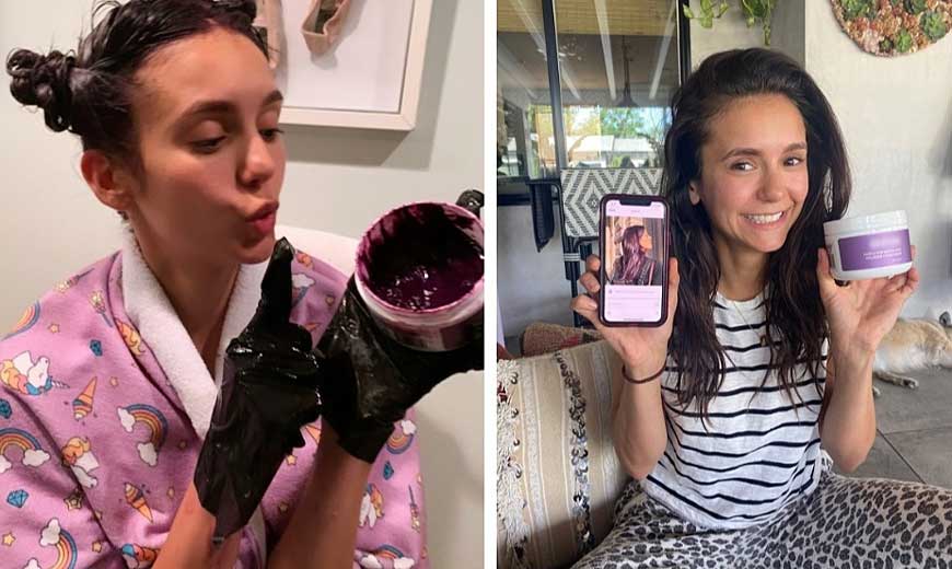 Актриса Дневников вампира стала участницей бьюти-челенджа